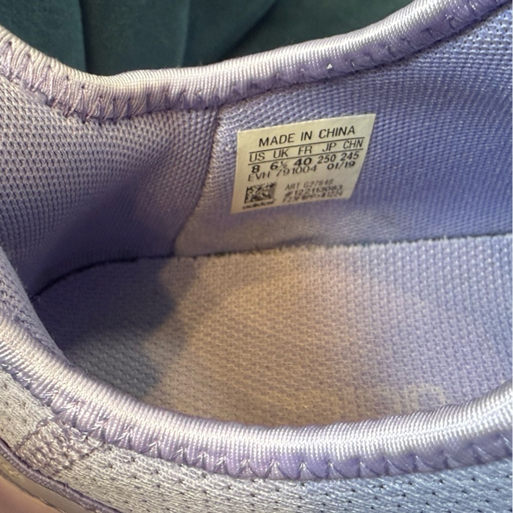 Adidas U_Path Run W Purple Running Sneakers Women’s Size 8 - Picture 6 of 6